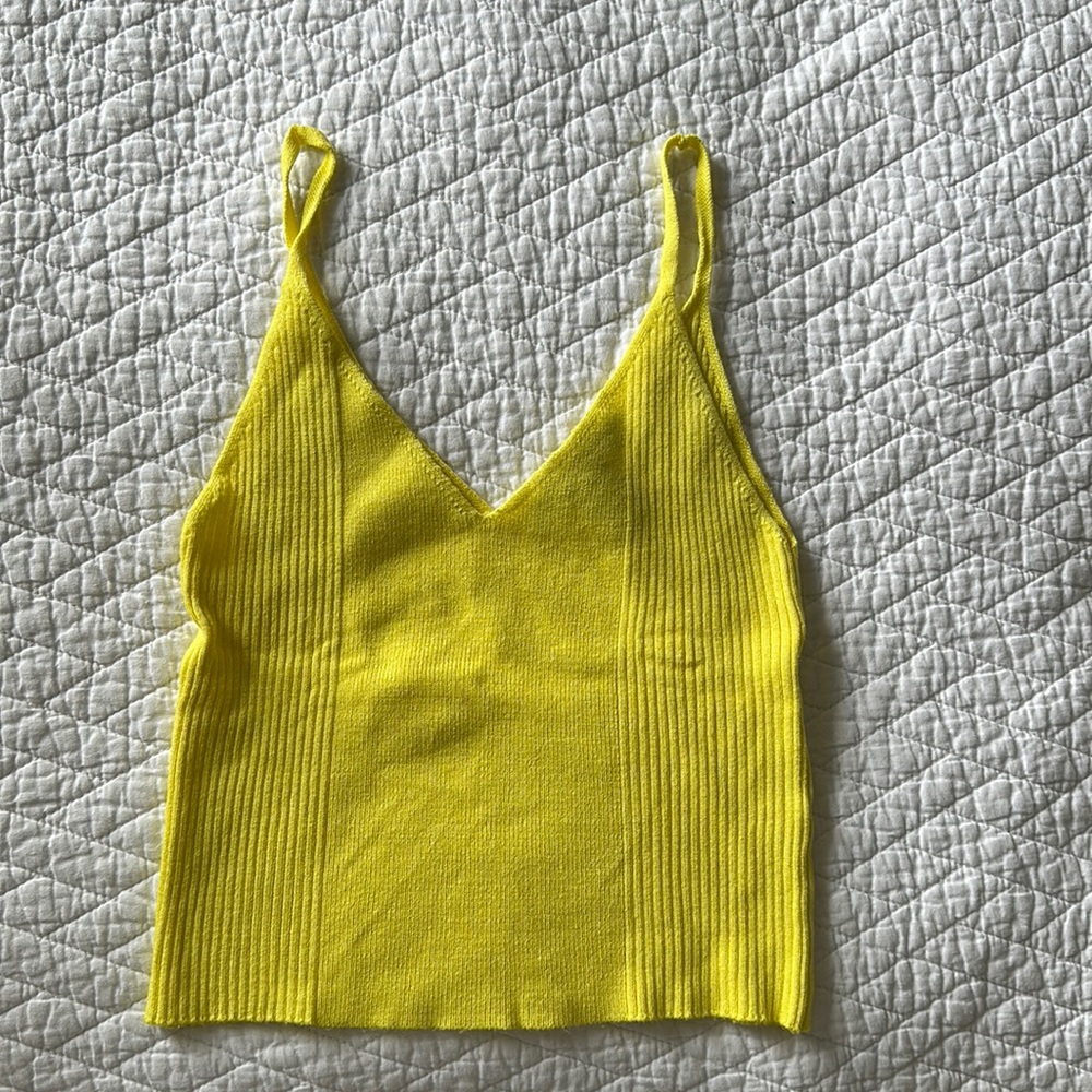 Tank top sweater